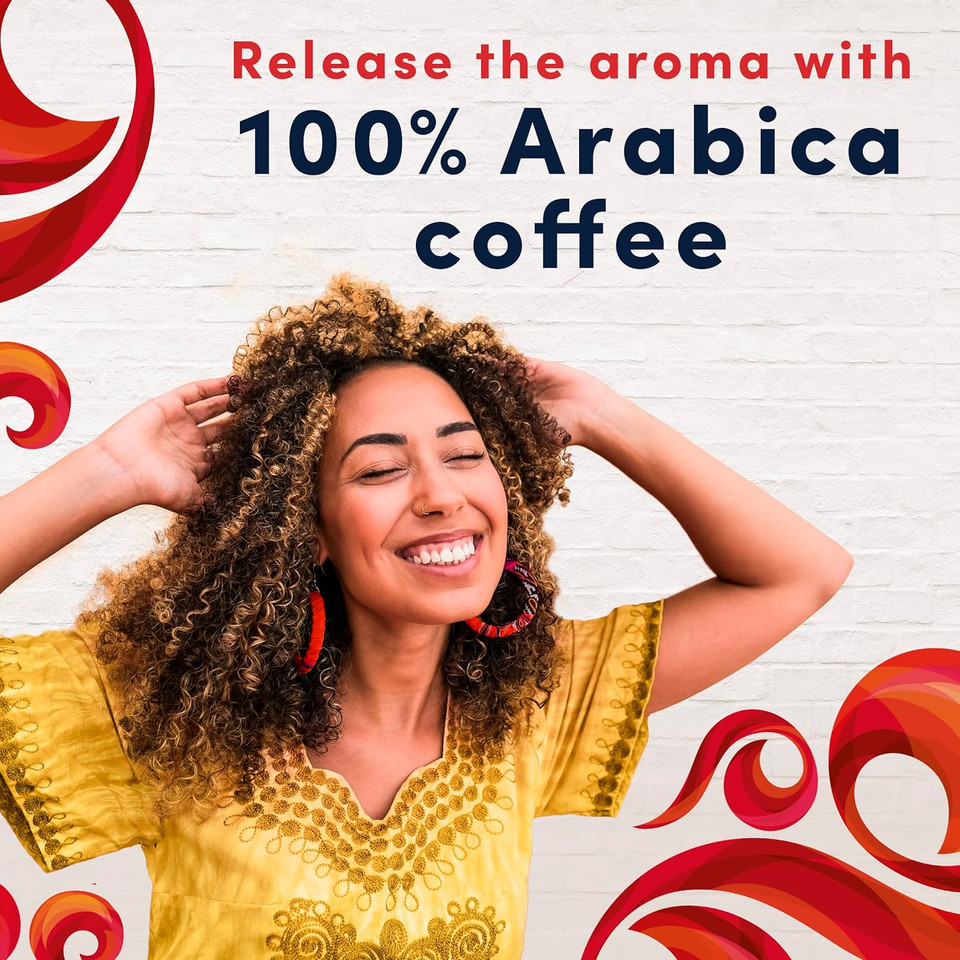 Gevalia Decaf House Blend Medium Roast Ground Coffee (12 Oz Bag)