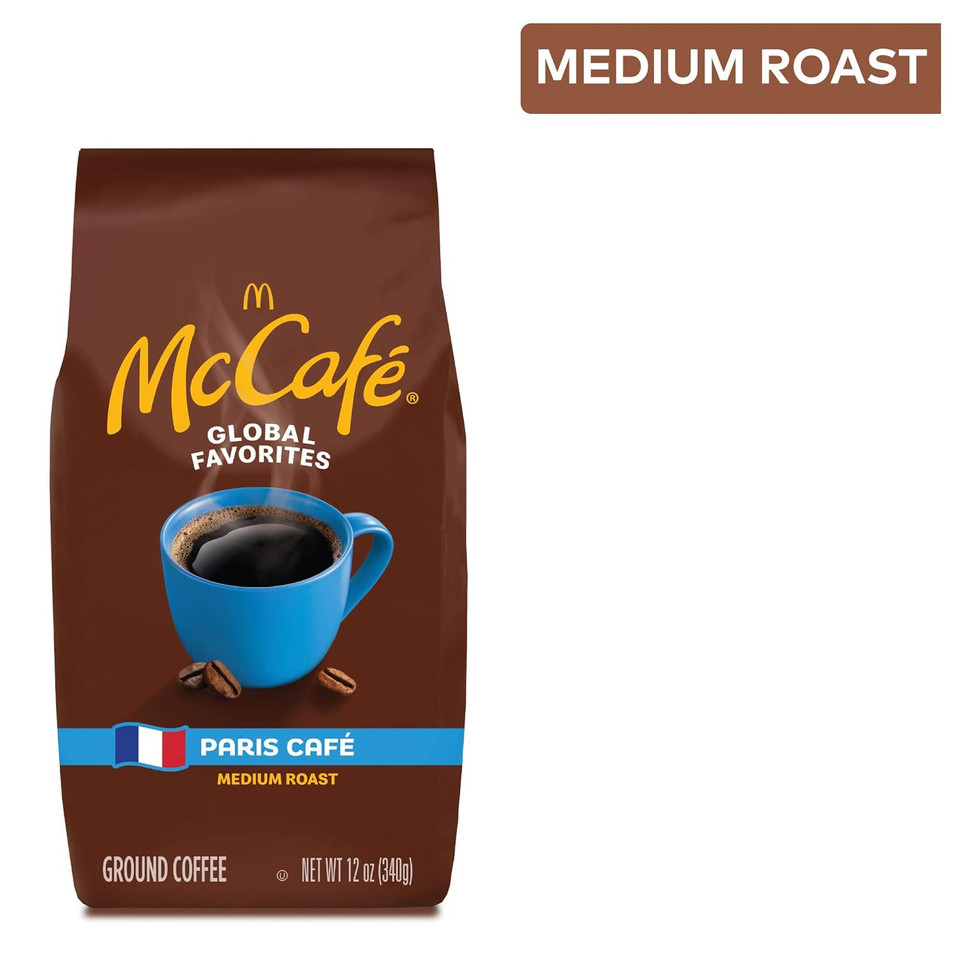 Mccafe Paris Cafã£Â©, Ground Coffee, Medium Roast, 12Oz Bag