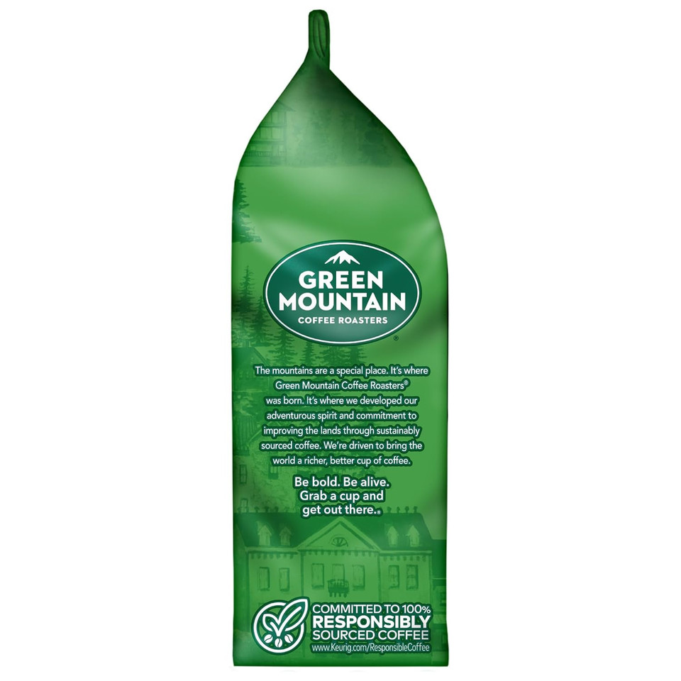 Green Mountain Coffee Roasters, French Roast, Ground Coffee, Dark Roast, Bagged 12Oz
