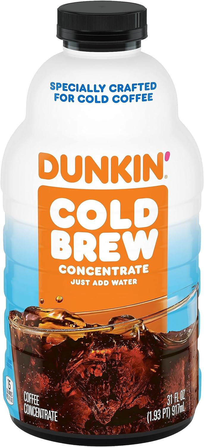 Dunkinã¢Â Cold Brew Coffee Concentrate, 31 Ounce