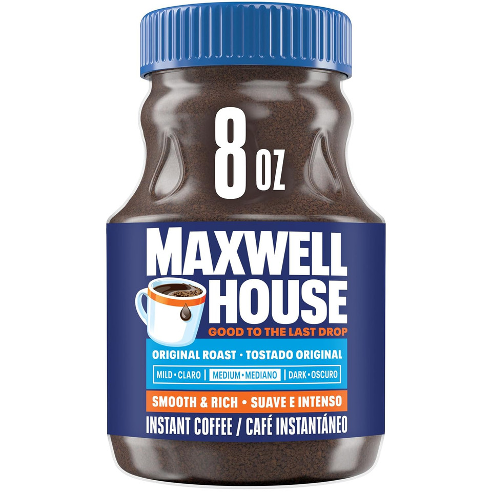Maxwell House The Original Roast Instant Coffee (8 Oz Jar)