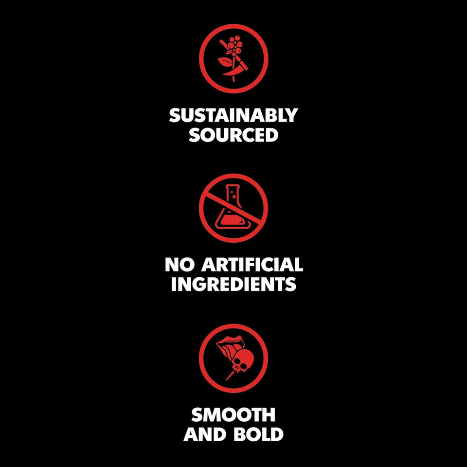 Death Wish Coffee - Single Serve Pods - Medium Roast Coffee Pods - Made With Usda Certified Organic - Extra Kick Of Caffeine - 100 Count (Pack Of 1)