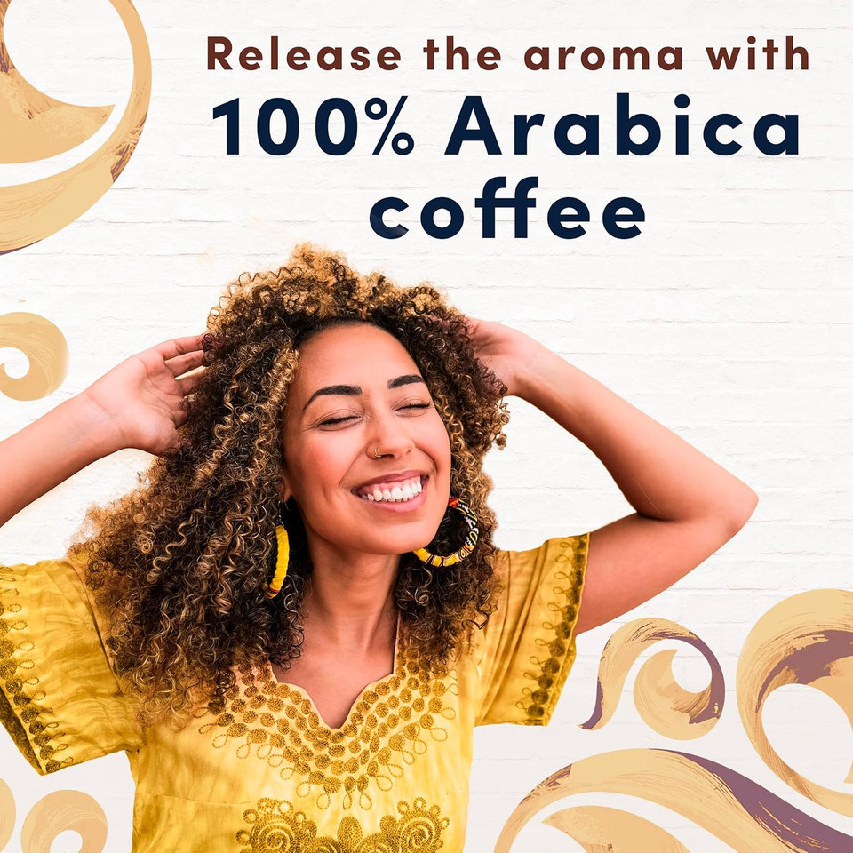 Gevalia -Chai Spice Flavored Latte Coffee (6 Pack, 5.64 Oz Each)