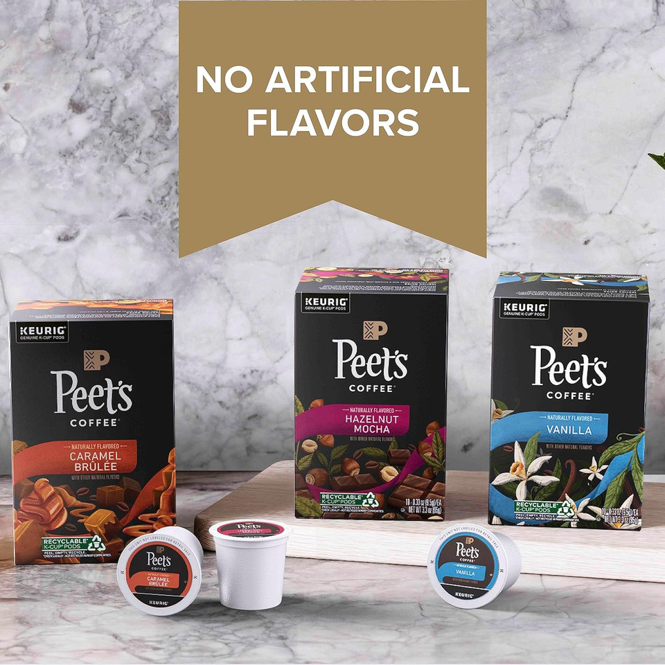 Peet'S Coffee, Flavored Coffee K-Cup Pods For Keurig Brewers - Pumpkin Spice, 22 Count (1 Box Of 22 K-Cup Pods)