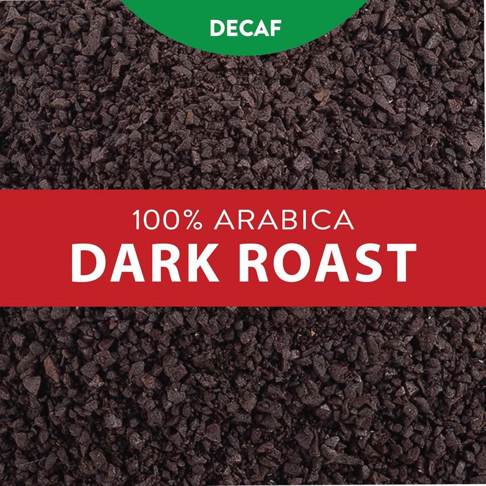 San Francisco Bay Ground Coffee - Decaf French Roast (28Oz Bag), Dark Roast, Swiss Water Processed