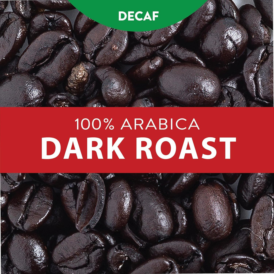 San Francisco Bay Whole Bean Coffee - Decaf French Roast (2Lb Bag), Dark Roast, Swiss Water Processed