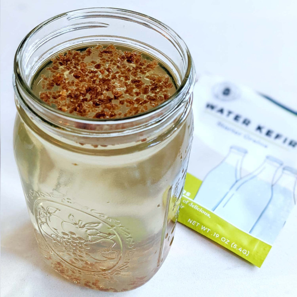 Cultures For Health Water Kefir Starter Kit | Easy To Maintain Kefir Starter Culture | Bulgaros De Leche Vivos | Reusable Without Loss Of Nutrients | Natural, Non Gmo, Gluten Free | Soda Alternative
