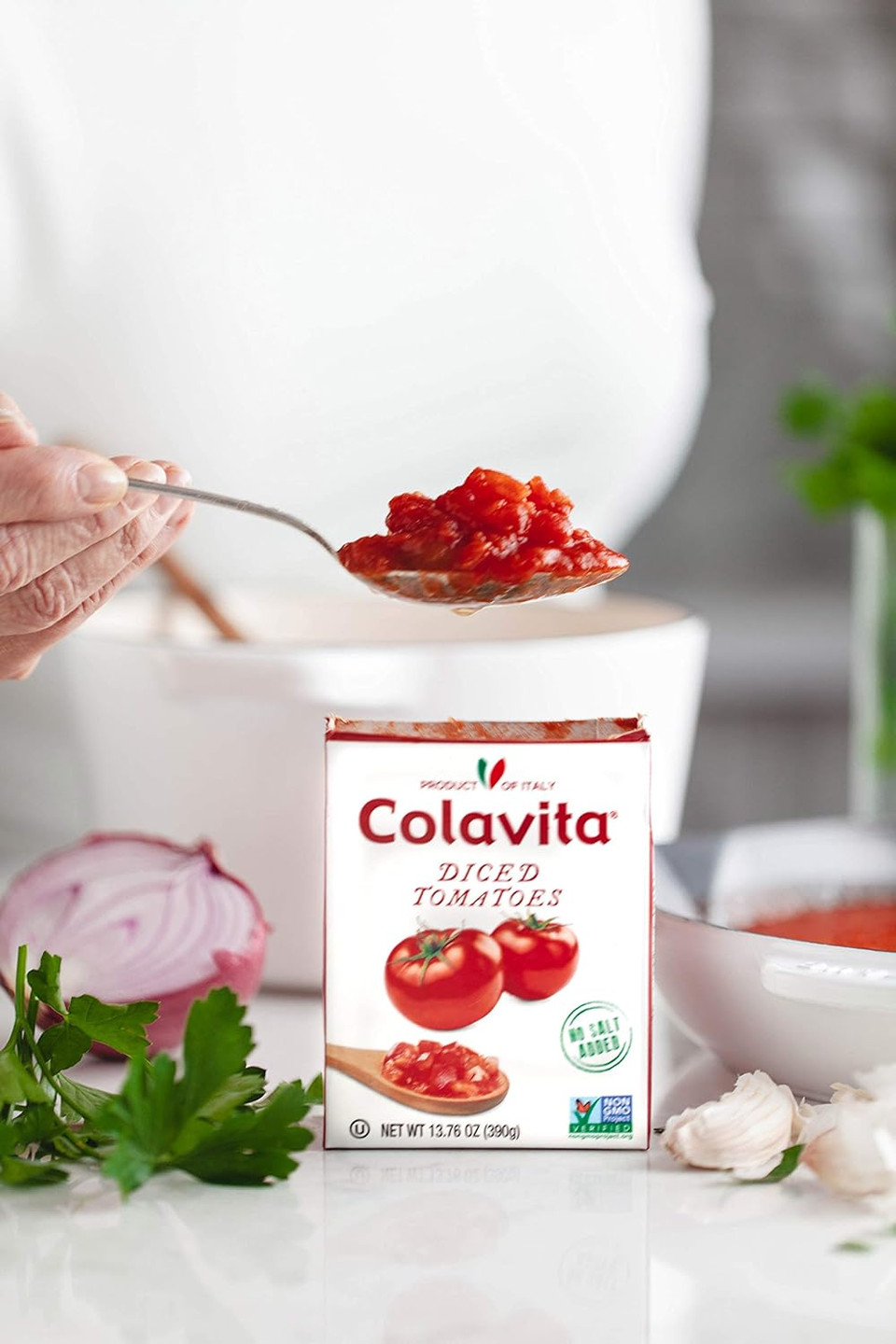 Colavita Recart Tomatoes - Diced, 13.76Oz Recart (Pack Of 16)