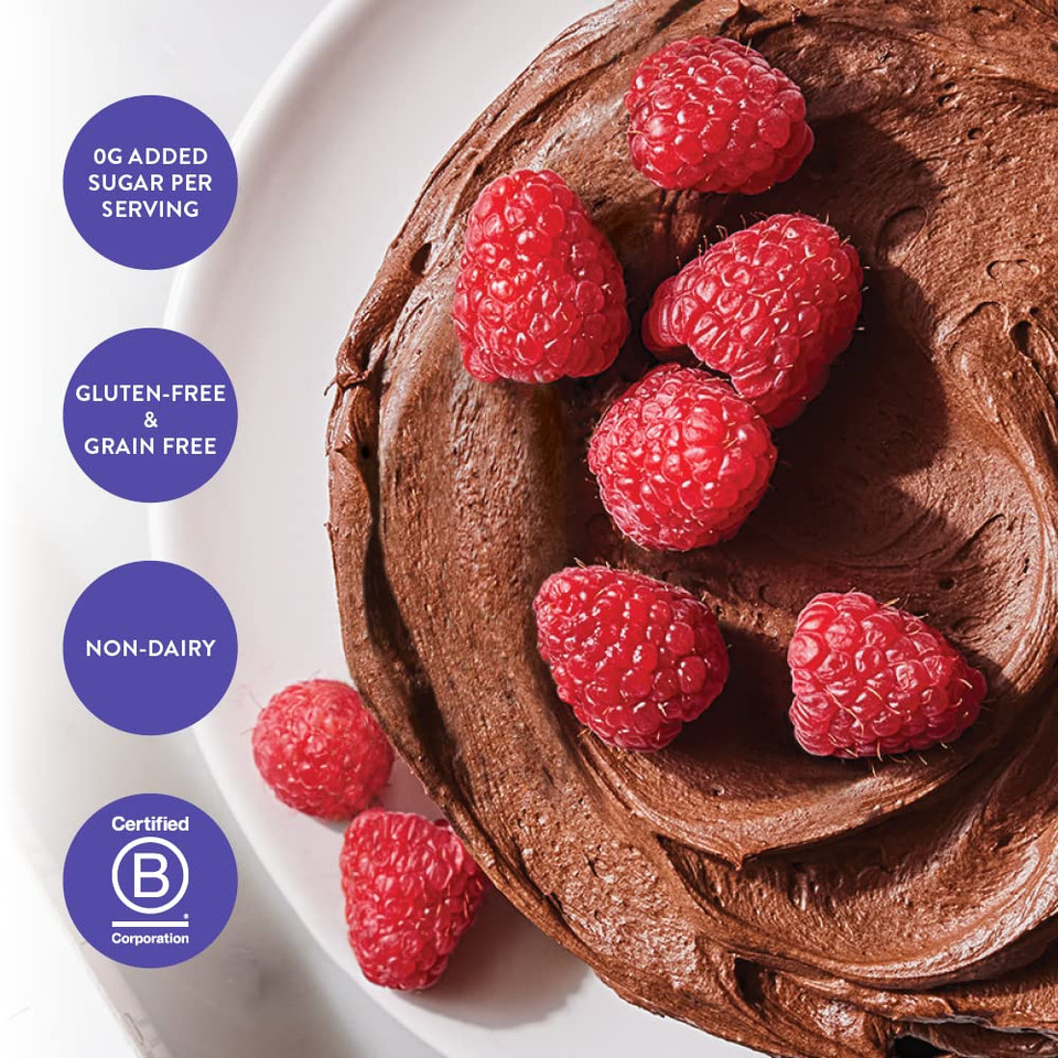 King Arthur Baking Keto Cake Mix, Chocolate, 2G Net Carbs 0G Added Sugar Per Serving, Low Carb & Keto Friendly, 9.25Oz, White