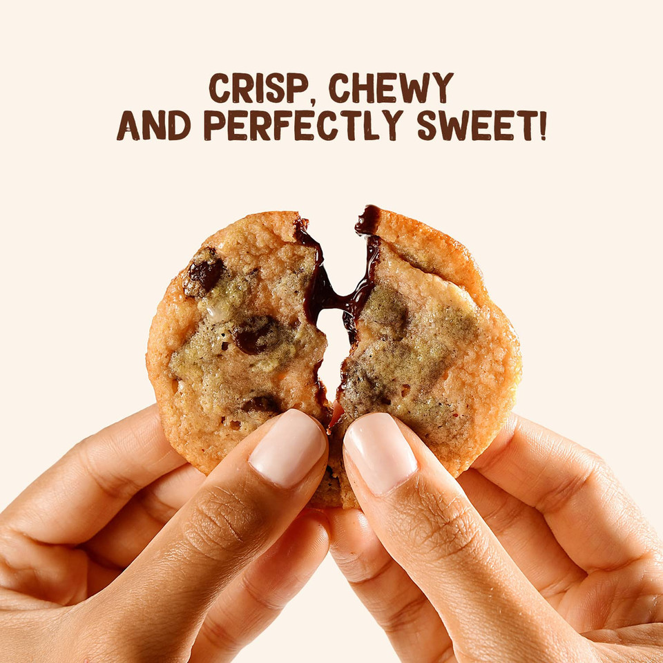 Pyure Chocolate Chip Cookie Mix | Keto Cookies, Sugar Free Cookies, Gluten Free Cookies, Vegan Cookies | 2 Net Carbs Per Cookie | Made With Organic Plant-Based Ingredients | 9 Oz