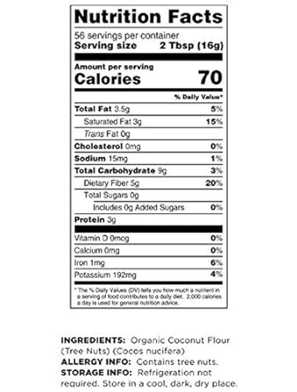 Terrasoul Superfoods Organic Coconut Flour, 6 Lbs (3 Pack) - Gluten-Free | Unrefined | Fine Texture | Premium Quality