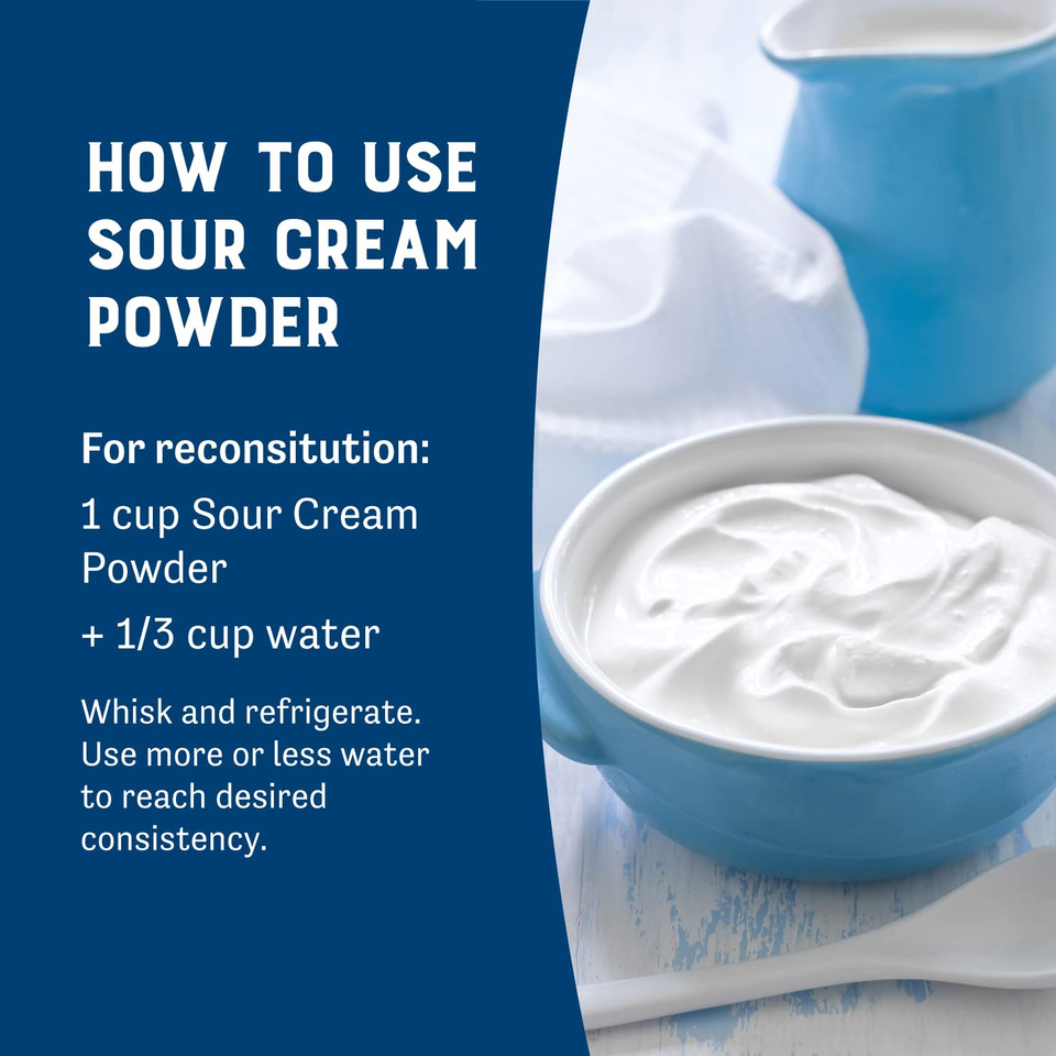 Judee'S Sour Cream Powder 0.68Kg (1.5 Lb) - Made From Real Sour Cream, Non Gmo, Rbst Hormone Free, Made In Usa, Keto Friendly,- Dedicated Gluten & Nut Free Facility