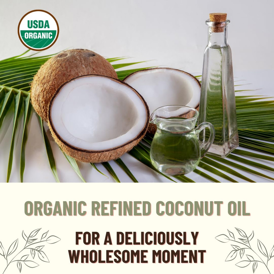 Mountain High Organics Certified Organic Expeller-Pressed Coconut Oil 1/128Oz