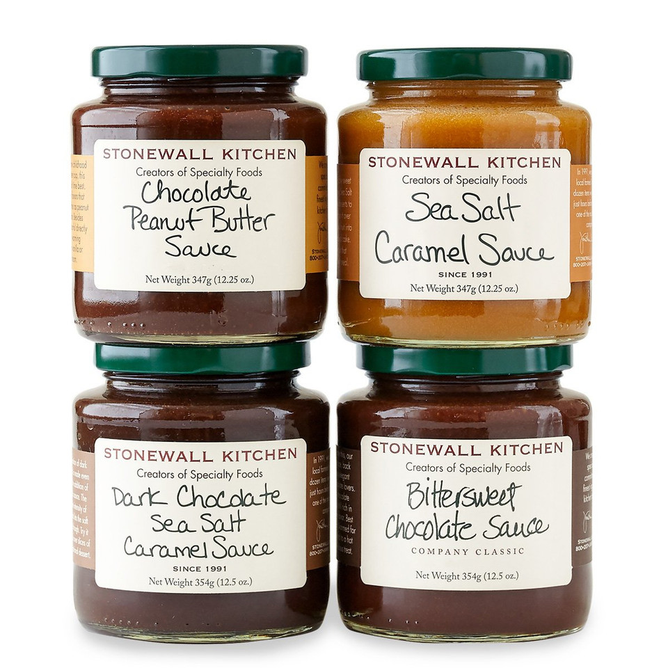 Stonewall Kitchen 4 Piece Our Dessert Sauce Collection