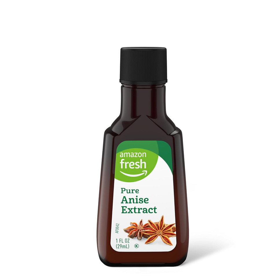 Amazon Fresh, Pure Anise Extract, 1 Fl Oz (Previously Happy Belly, Packaging May Vary)