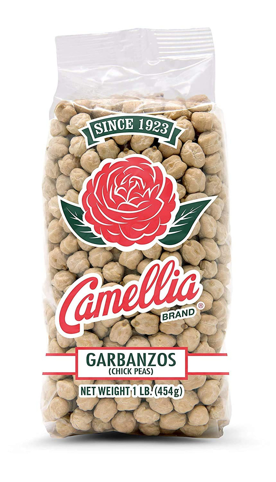 Camellia Brand Dried Garbanzo Beans (Chickpeas), 1 Pound (Pack Of 6)