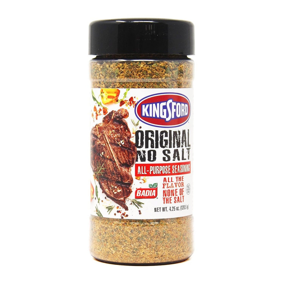Kingsford Badia Original No Salt All-Purpose Seasoning, 4.25 Oz (Pack Of 6)