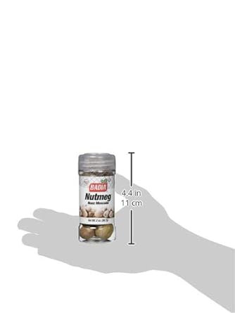Badia Nutmeg Whole, 2 Oz (Pack Of 8)