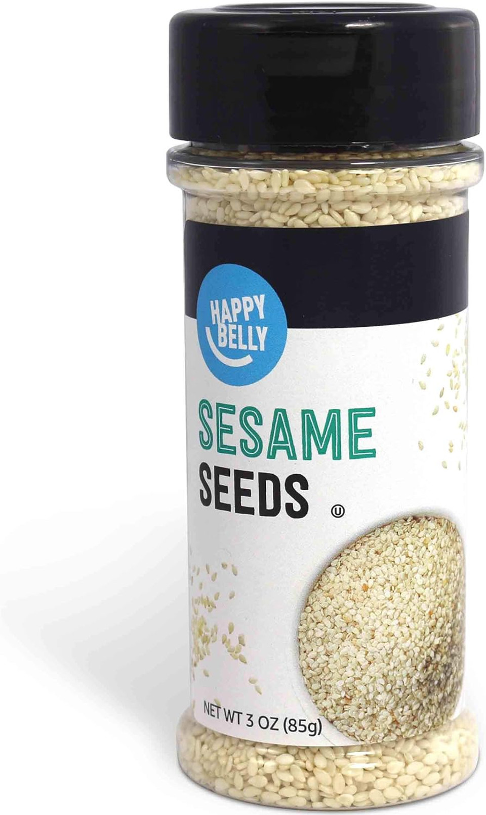 Amazon Brand - Happy Belly Sesame Seed, 3 Ounce (Pack Of 1)