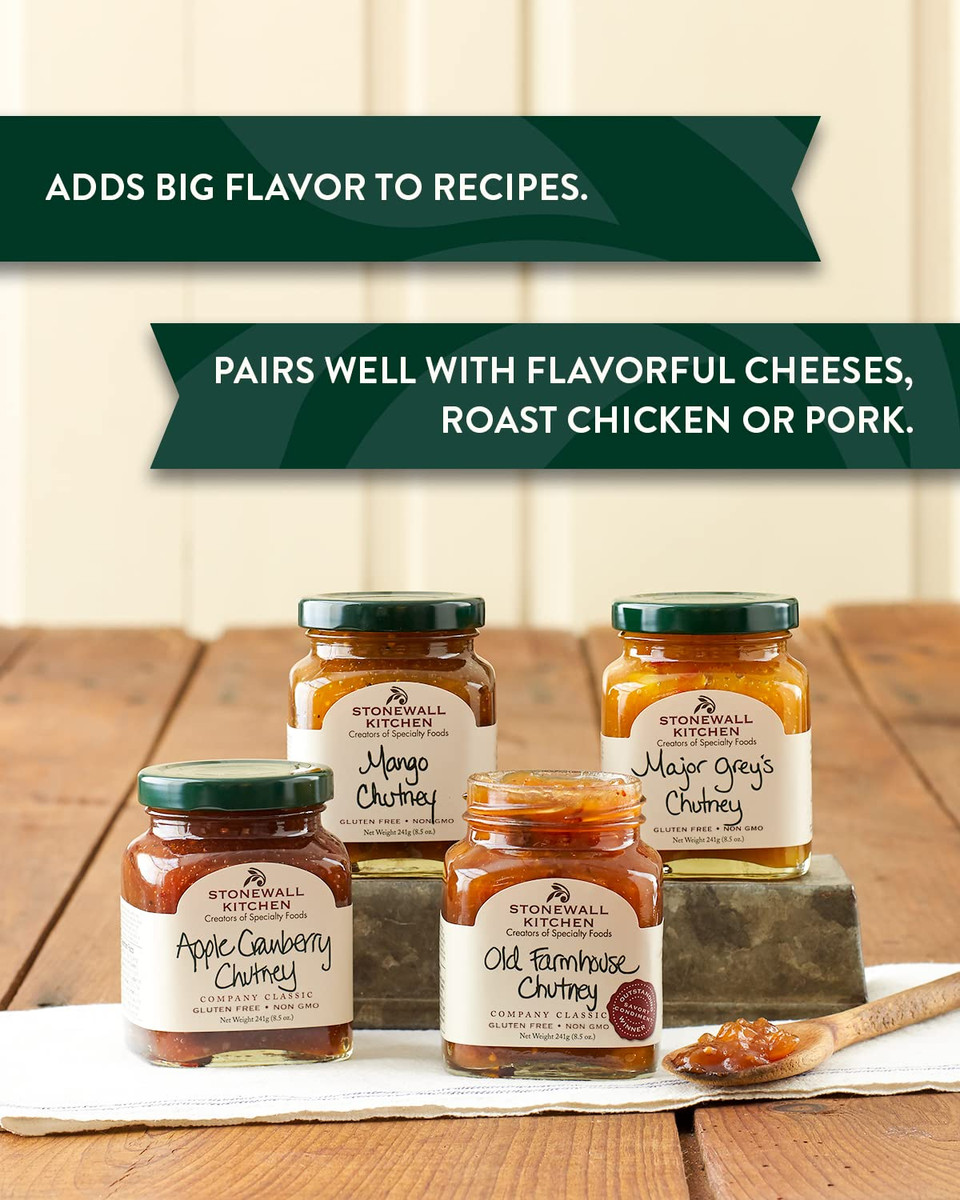 Stonewall Kitchen Our Chutney Collection (4 Pc Collection)