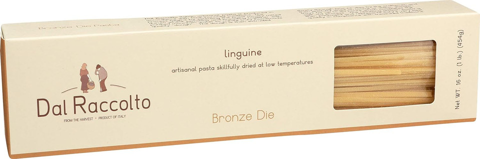 Dal Raccolto Bronze Die Pasta - Linguine, 1 Lb Box
