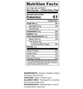 Terrasoul Superfoods Organic Medjool Dates, 4 Lbs - Soft Chewy Texture | Sweet Caramel Flavor | Farm Fresh