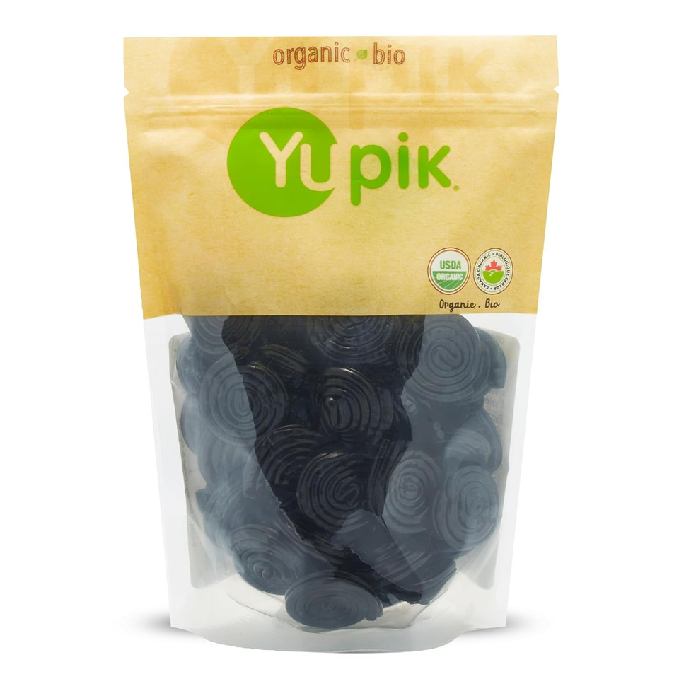 Yupik Rolls, Organic Licorice Helix, 1.1 lb, Pack of 1