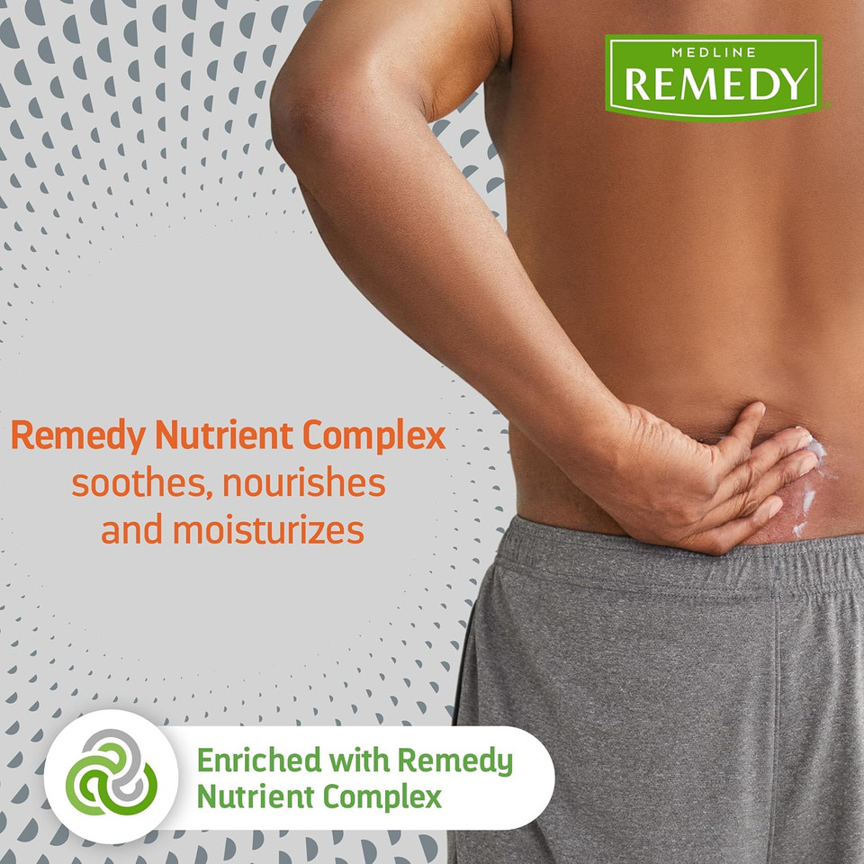 Medline Remedy Specialized Clear Zinc Oxide Ointment (2.5 Oz Tube), Unscented, Transparent Protectant, Incontinence Care, Diaper Rash, Wetness Protection, Soothing, Hypoallergenic, Adults, Children