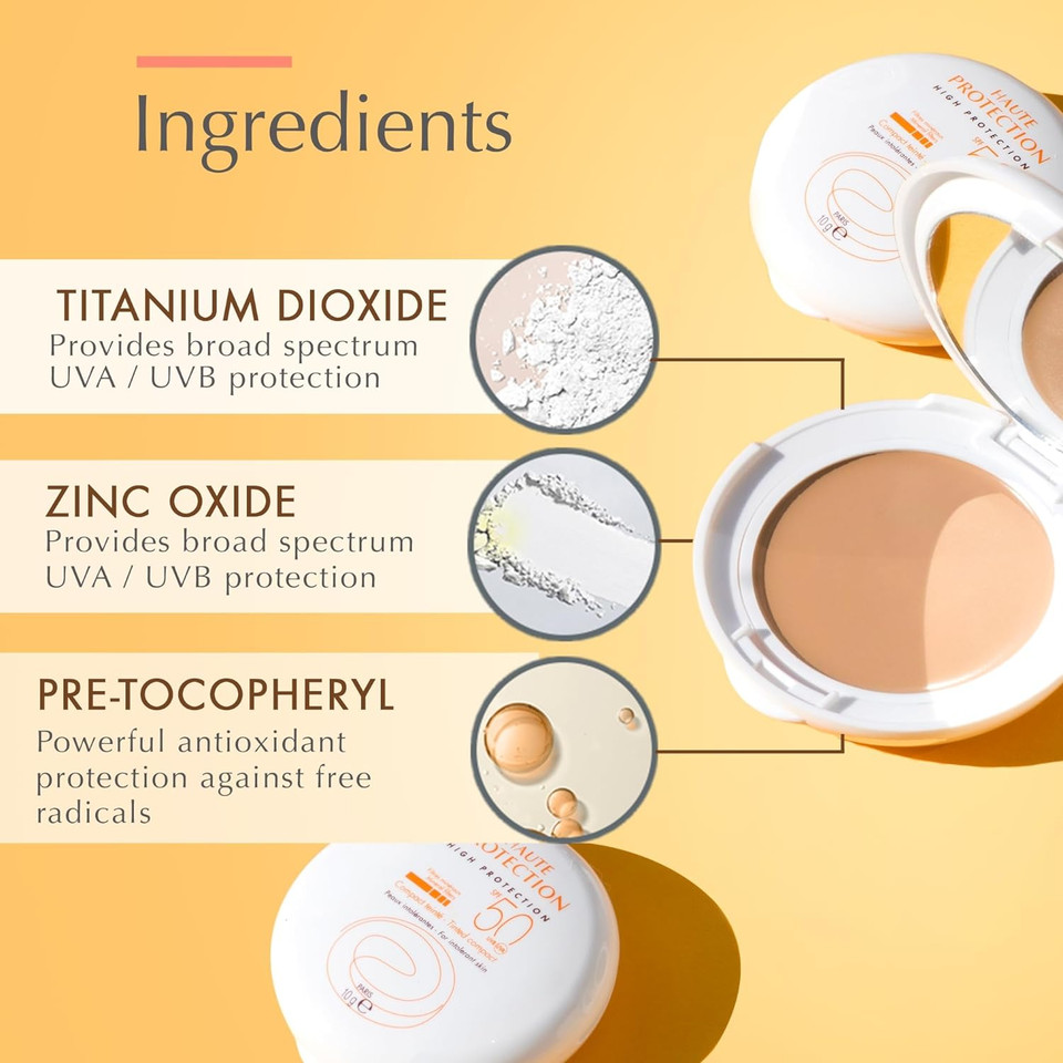 Eau Thermale Avã£Â¨Ne Mineral High Protection Tinted Compactbeige