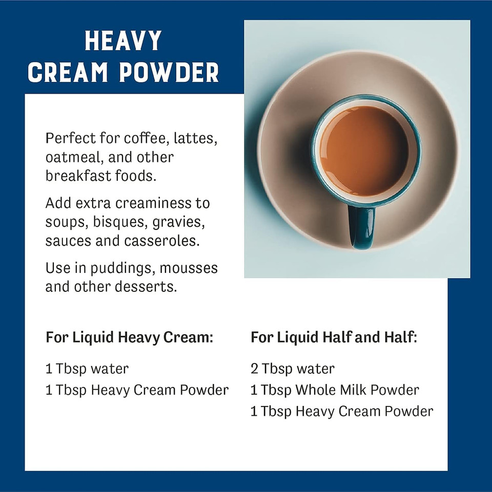 Judee'S Cream Bundle: Heavy Cream Powder (11 Oz), Cream Cheese Powder (11.25 Oz), And Sour Cream Powder (11.25 Oz), Made In Usa, Dairy Flavors, Keto Friendly, Dedicated Gluten & Nut Free Facility