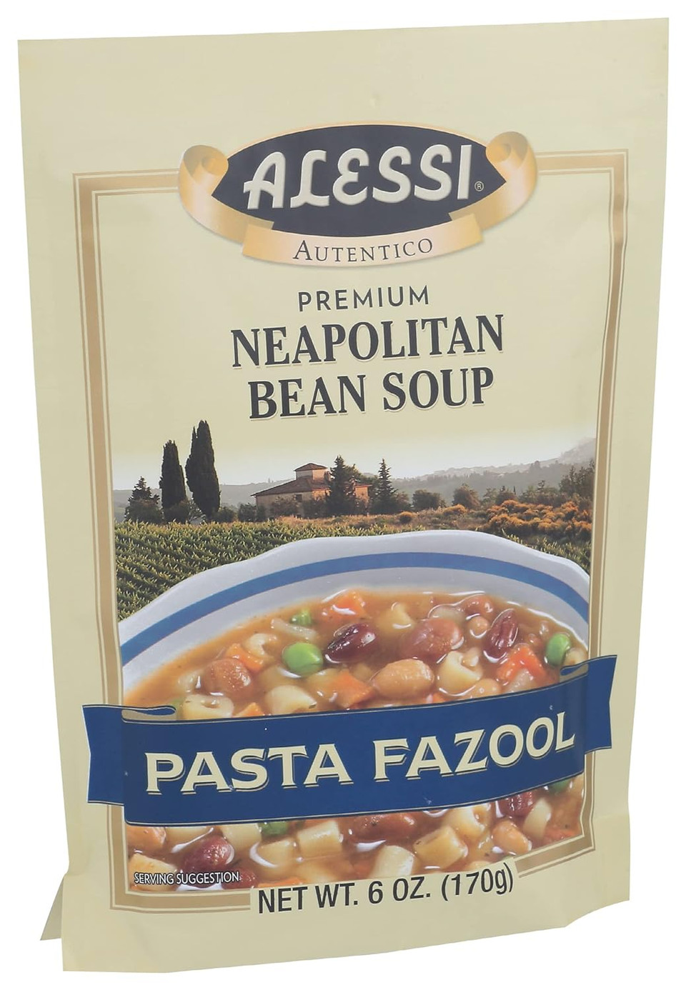 Alessi Mix Soup Pasta Fazool, 6 Oz