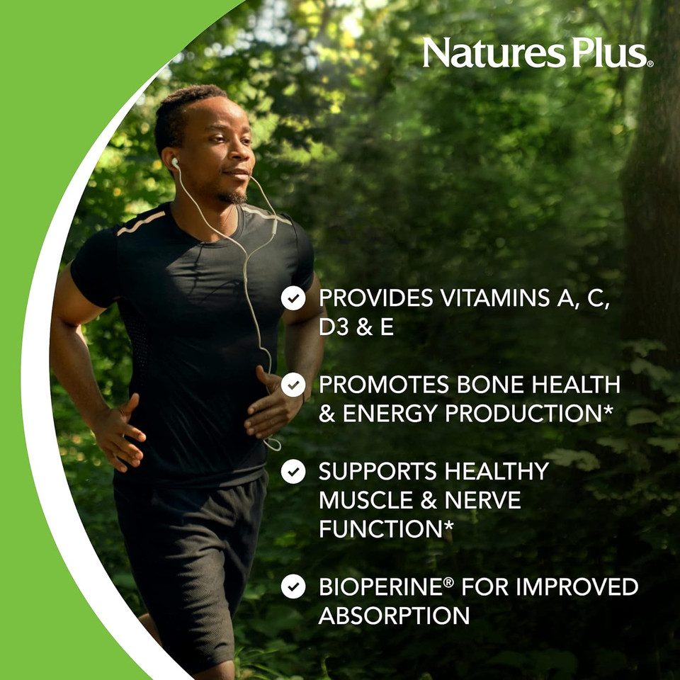 Naturesplus Activated Coral Calcium - 345 Mg, 90 Vegetarian Capsules - Natural Calcium Supplement With Magnesium & Vitamins, Supports Bone Health - Hypoallergenic, Gluten-Free - 30 Servings