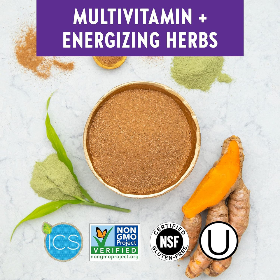 New Chapter Energy Supplement - Perfect Energy Multivitamin For Balanced Energy + Stress Support With B Vitamins + Vitamin D3 + Organic Non-Gmo Ingredients - 96 Ct