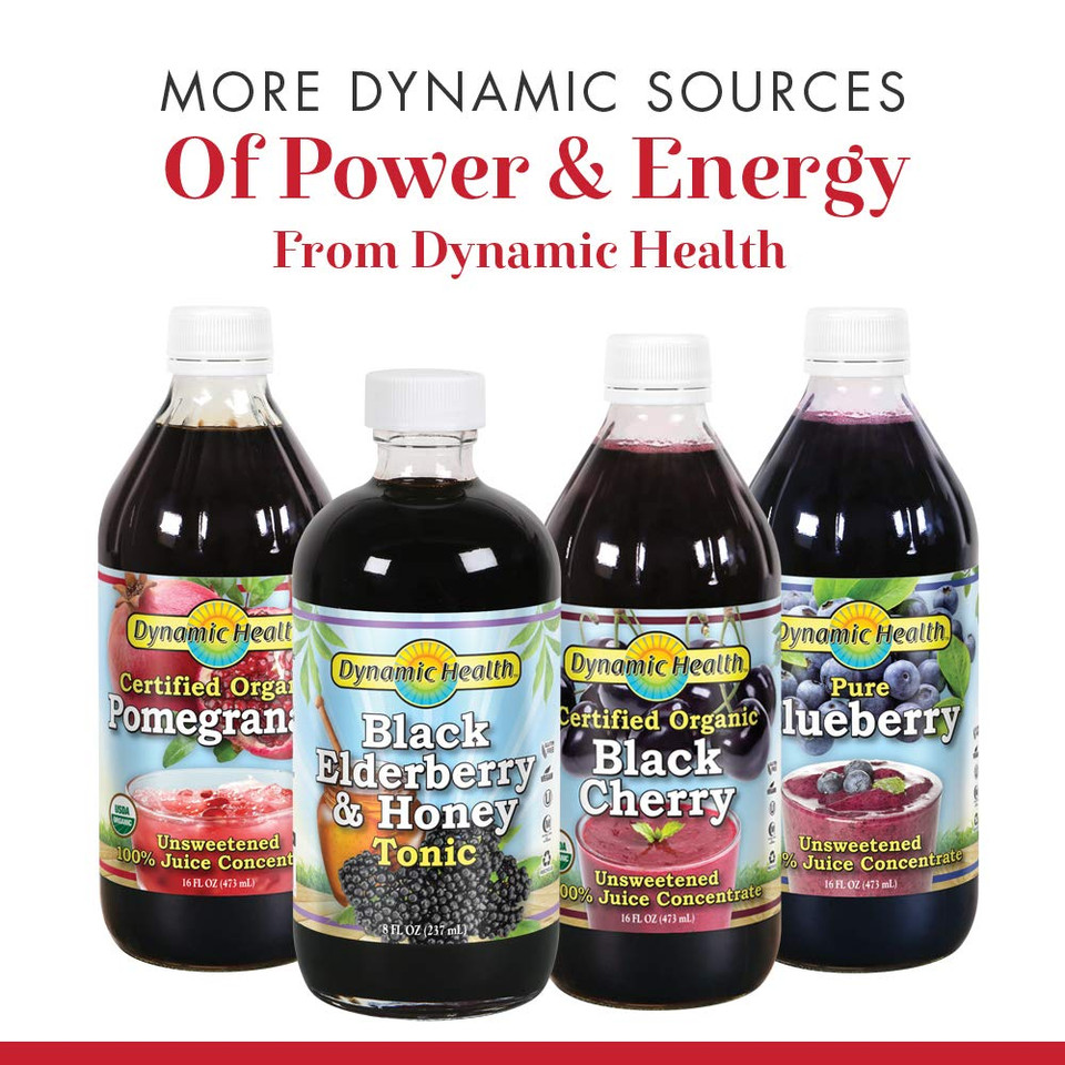 Dynamic Health Mangosteen Gold | Organic Mangosteen 100% Juice | Vegetarian, No Gluten Or Bpa, Dietary Supplement | 16Oz