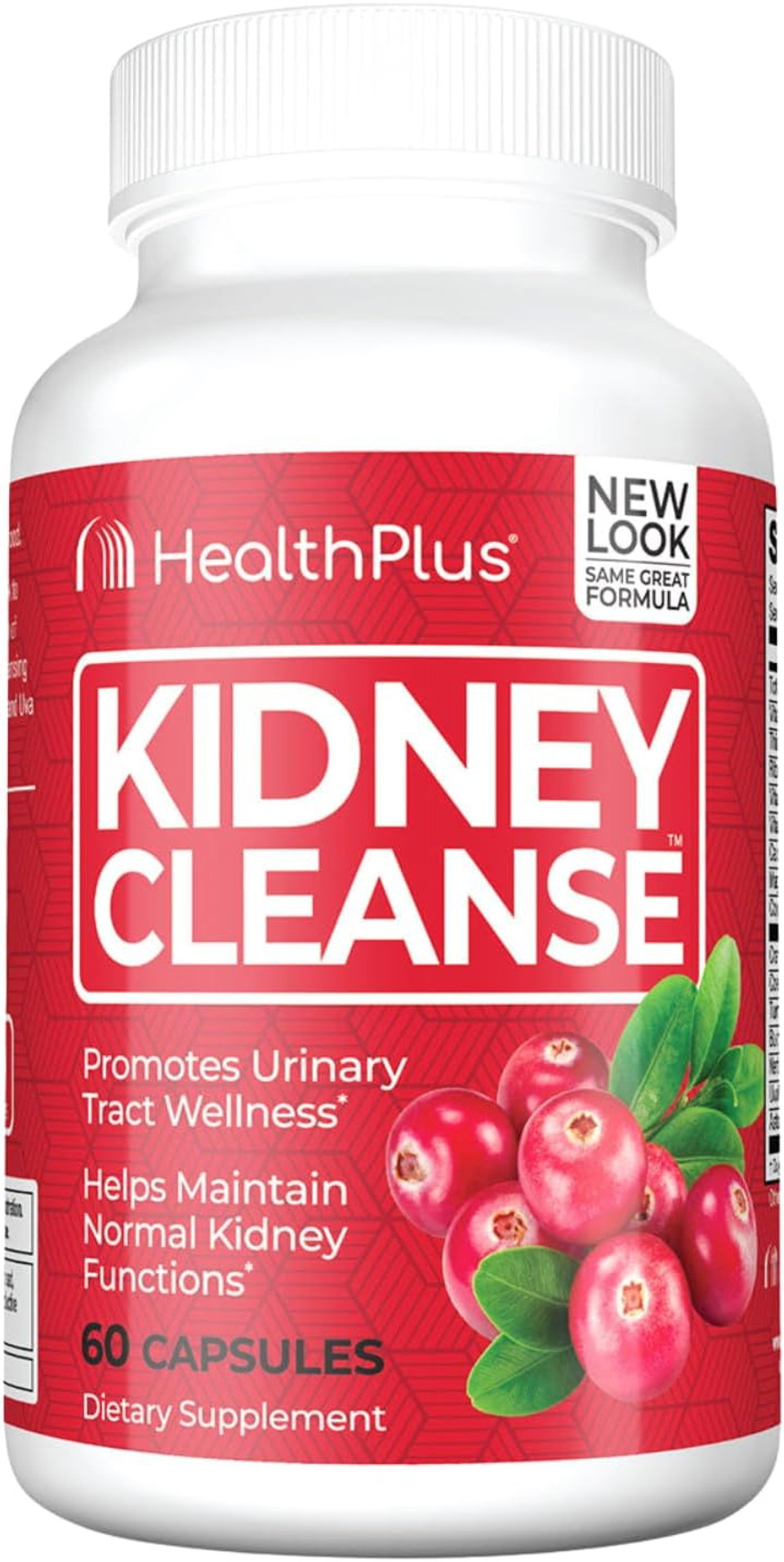 Health Plus Advanced Kidney Cleanse With Cranberry Extract, Turmeric Root And Coq10, Helps Support Healthy Kidney Function & Urinary Tract Wellness, 60 Capsules Health Plus Advanced Kidney Cleanse With Cranberry Extract, Turmeric Root And Coq10, Helps Support Healthy Kidney Function & Urinary Tract Wellness, 60 Capsules