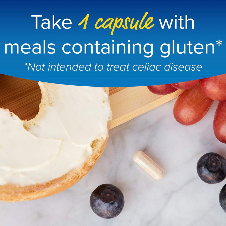 Enzymedica, Glutenease Extra Strength, Digestive Aid For Gluten And Casein Digestion, Vegan, Non-Gmo, 60 Capsules (Ffp)