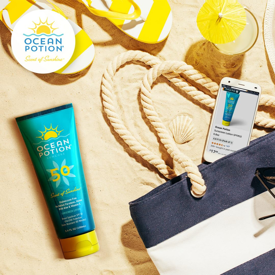 Ocean Potion Sunscreen Lotion Spf#50 6.8Oz