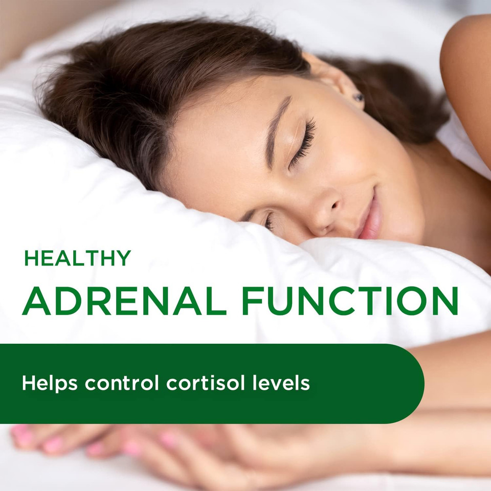 Emerald Labs Adrenal Health - Stress Relief, Energy Support & Restorative Sleep With Sensoril Ashwagandha, B Vitamins, Rhodiola & More* - Gluten-Free - 60 Vegetable Capsules (30-Day Supply)