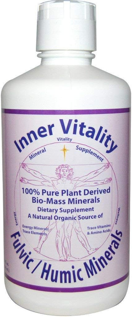 Morningstar Minerals Inner Vitality, Fulvic/Humic Minerals, 32 Oz (946 Ml)