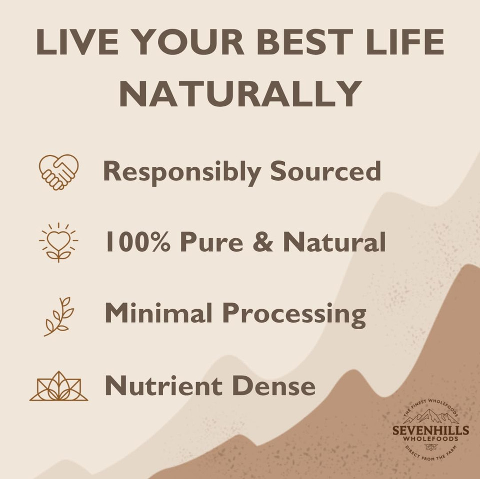 Sevenhills Wholefoods Blue Spirulina Powder 50G, 100% Natural Phycocyanin, Vibrant Blue Food Colouring & Ingredient, Rich In Protein