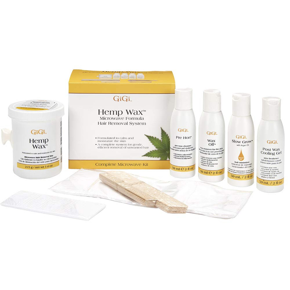 Gigi Strip Free Honee Complete Hair Waxing, At Home Hair Removal Kit