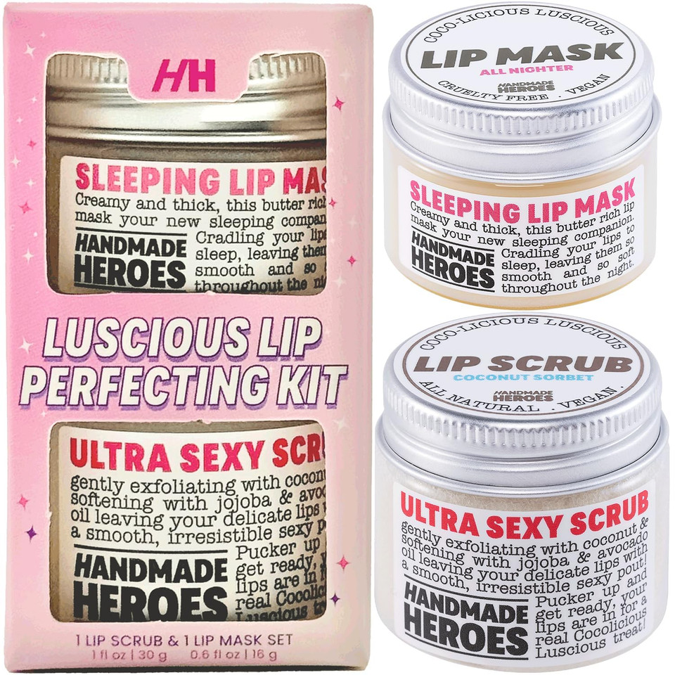 100% Natural Lip Butter Sleeping Lip Mask, Overnight Lip Moisturizer And Conditioner For Dry Lips. Intensive Lip Balm And Lip Therapy Skin Care With Mango Butter (Original All Nighter)