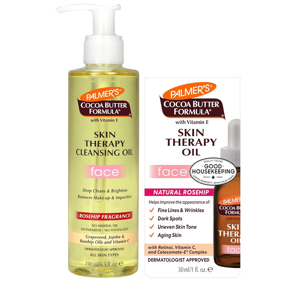 Palmer'S Skin Therapy Oil Face Bundle (Oil & Cleanser)