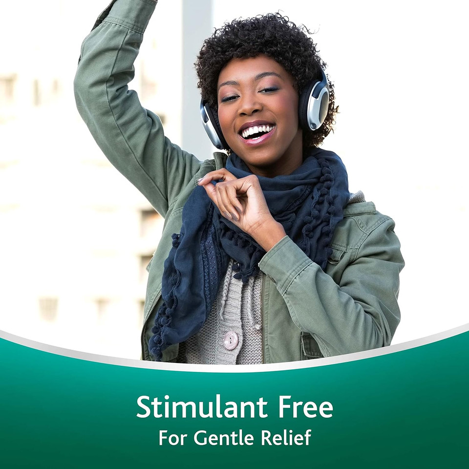 Dulcolax Liquid Laxative, Stimulant Free Laxative For Comfortable Relief, Mint Flavor, 12 Oz