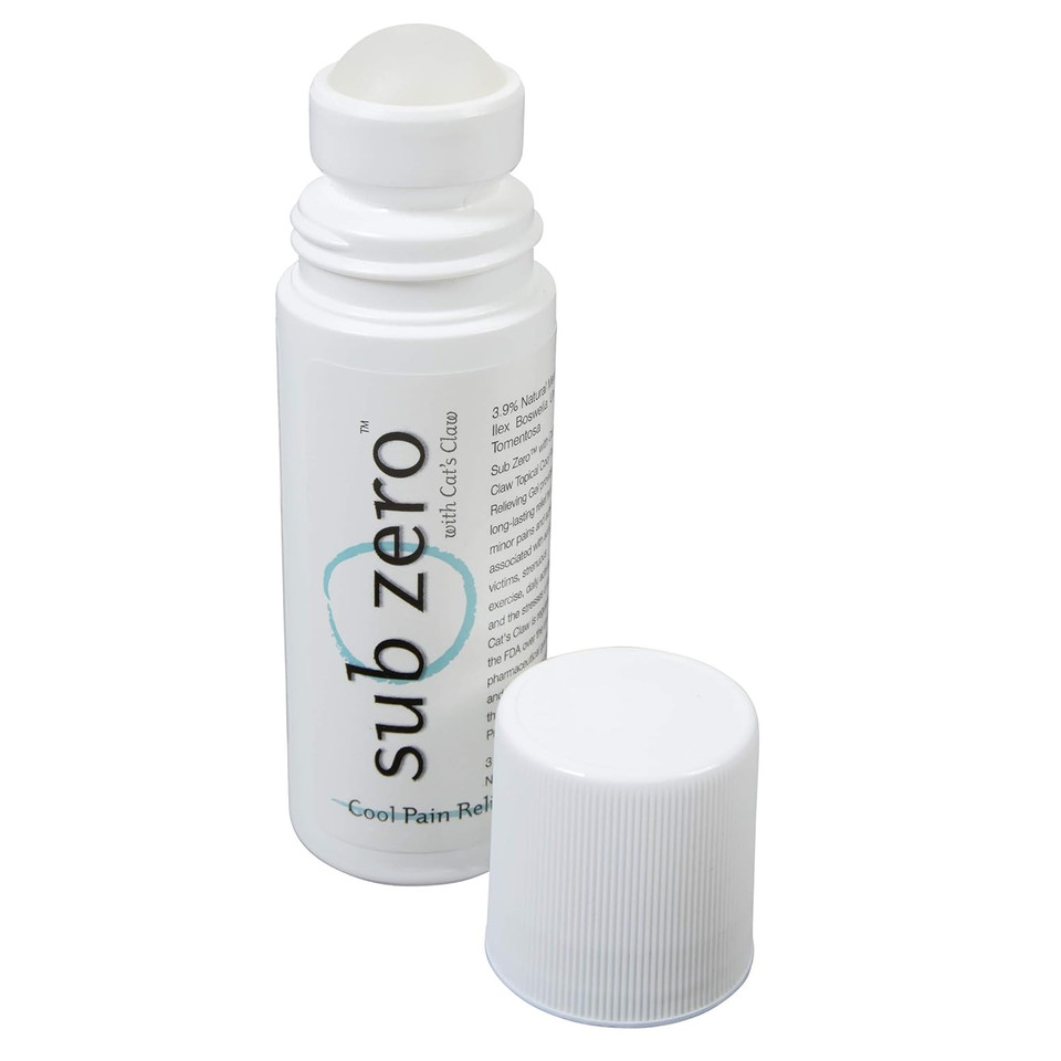 Sub Zero Cooling Pain Relief Gel, 3Oz Roll-On - Joint Relief And Nerve Pain Relief Cream For Muscle Deep Pain Relief, Back Pain Relief Products