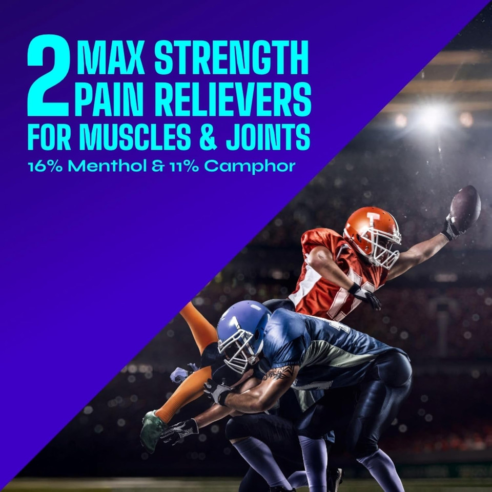 Icy Hot Pro Pain Relief Dry Spray 4-Oz. Bottle, Quick Drying Formula With Menthol & Camphor