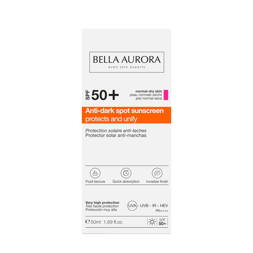 Bella Aurora Protector Solar Spf 50 + P Normal/Seca 50 Ml