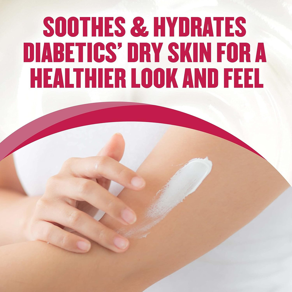 Gold Bond Diabetics' Dry Skin Relief Body Lotion, 18 Oz., With Aloe To Moisturize & Soothe