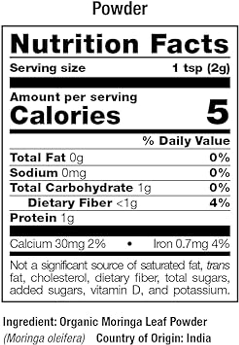 Healthforce Superfoods Moringa Manna - 150 G Powder