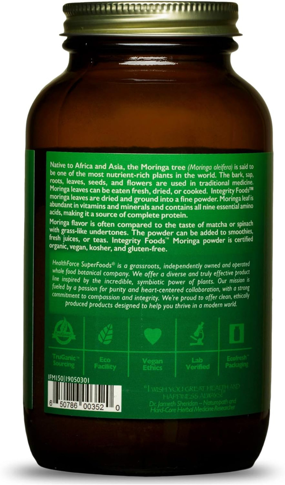 Healthforce Superfoods Moringa Manna - 150 G Powder